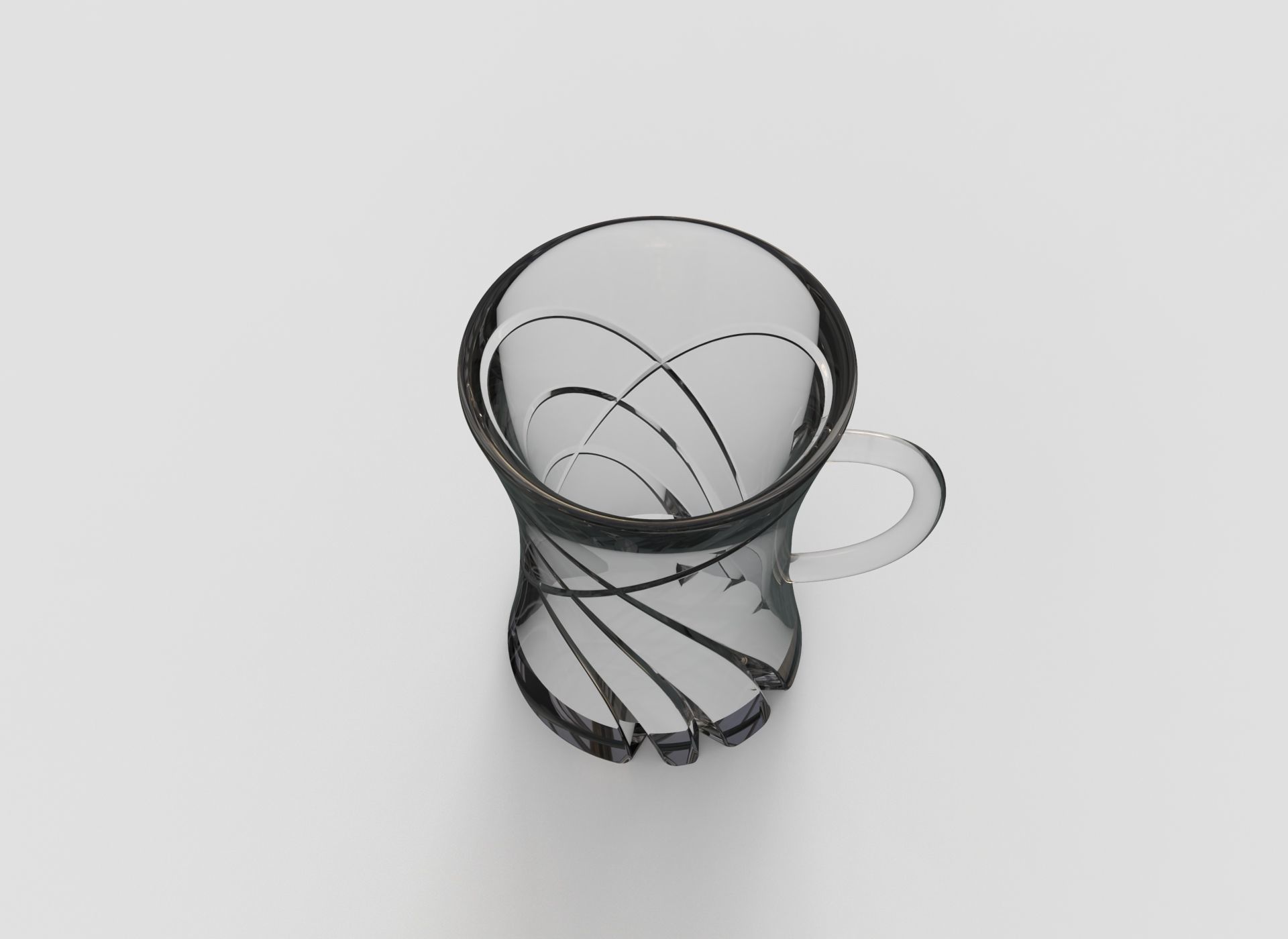 tea cup 3D model_2