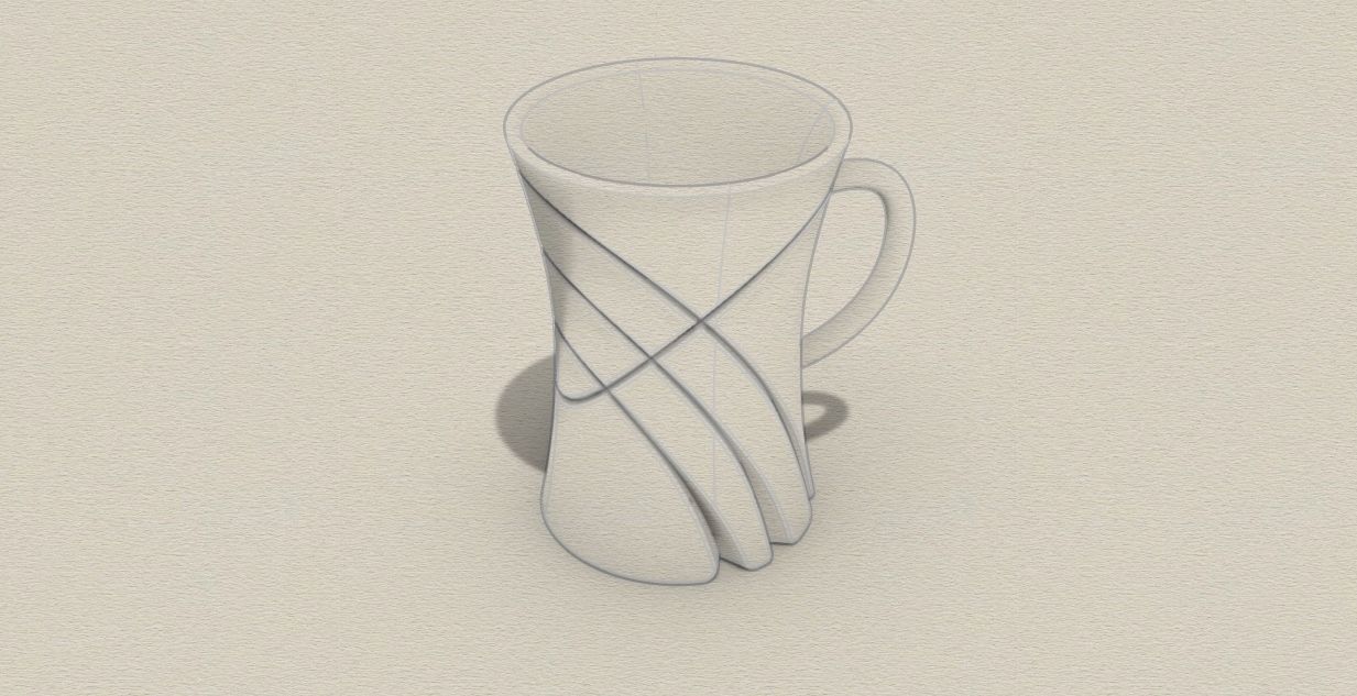 tea cup 3D model_16