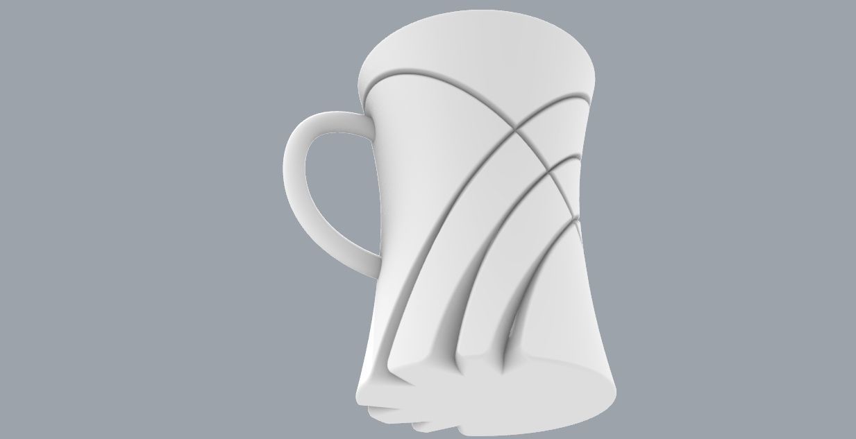 tea cup 3D model_11