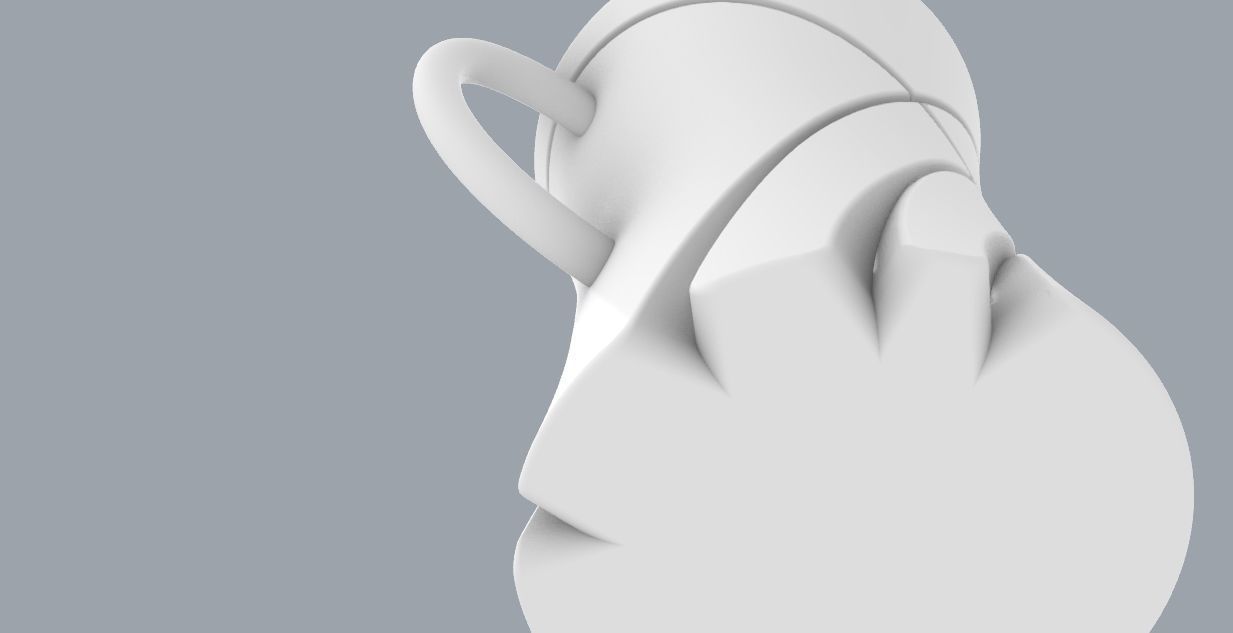 tea cup 3D model_10