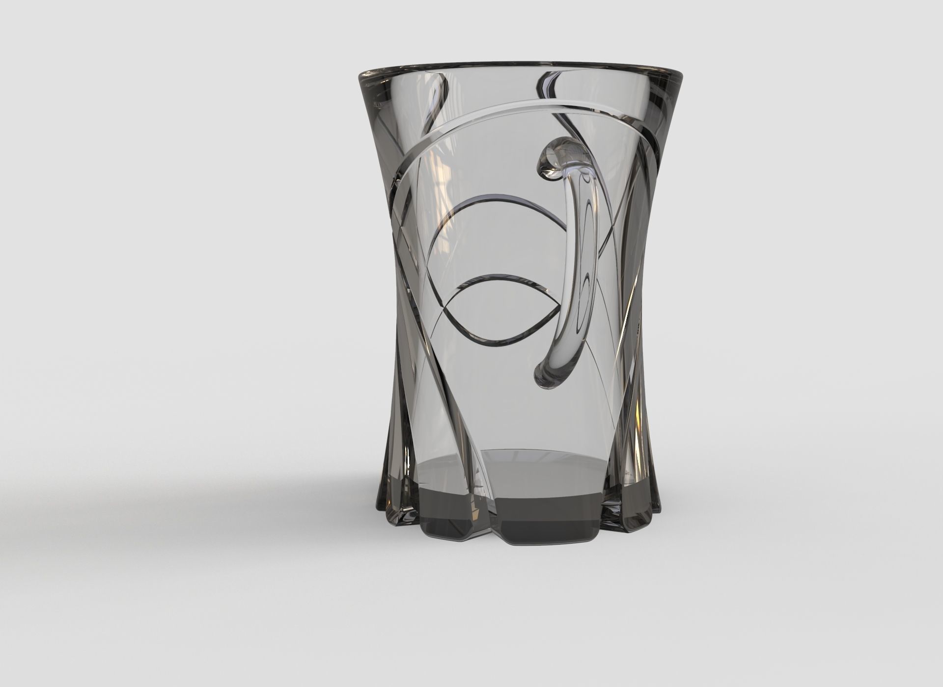 tea cup 3D model_3