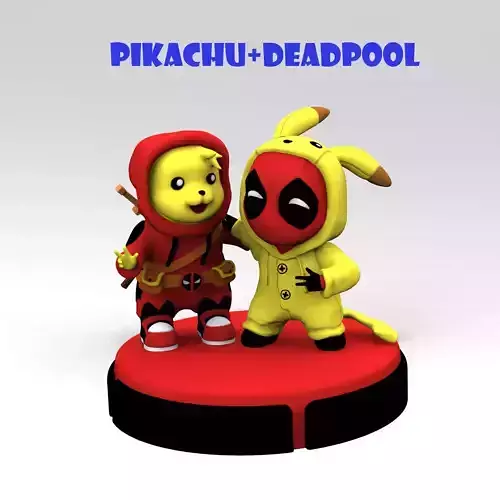 Pikachu and Deadpool
