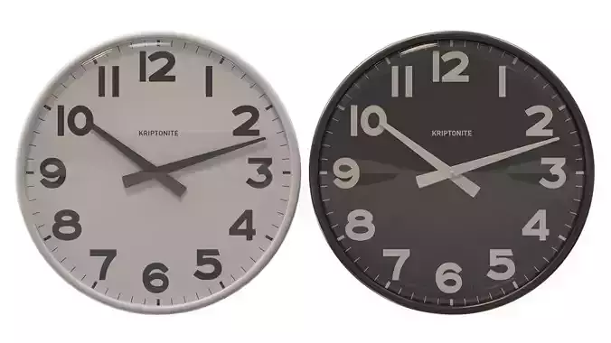 Kriptonite Wall Clock 