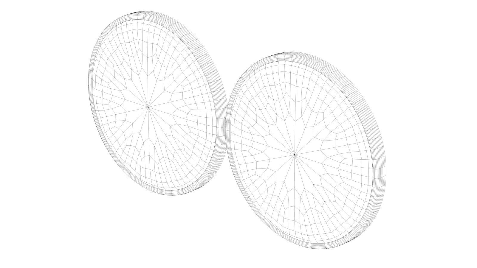 Kriptonite Wall Clock  Low-poly 3D model_7