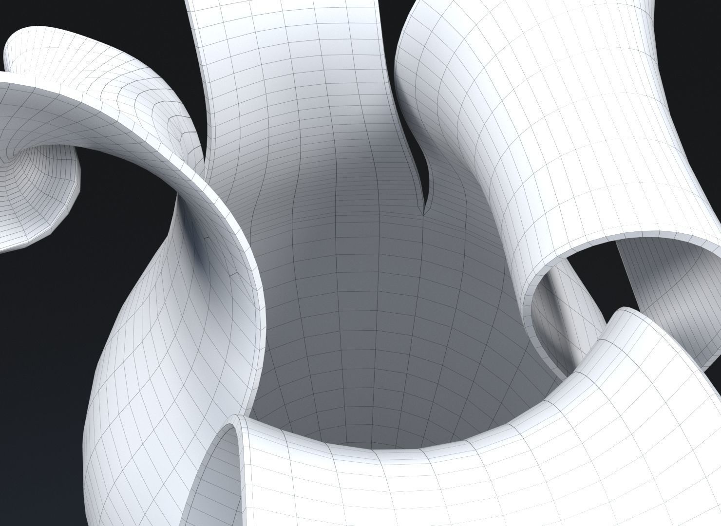 Broken vase 3D model_3