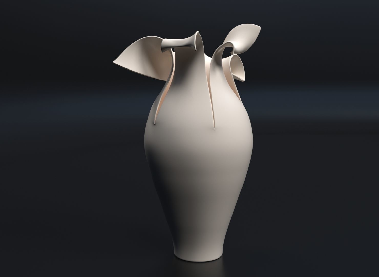 Broken vase 3D model_0