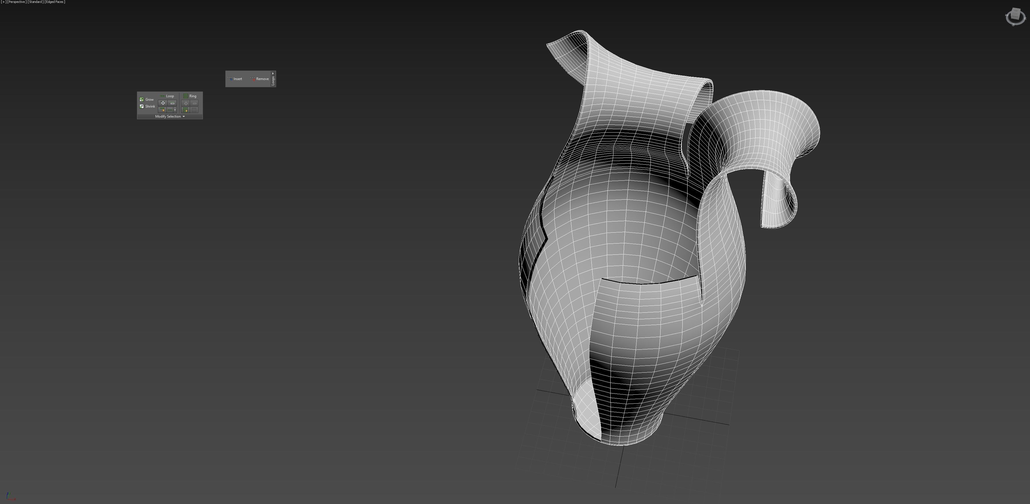 Broken vase 3D model_4
