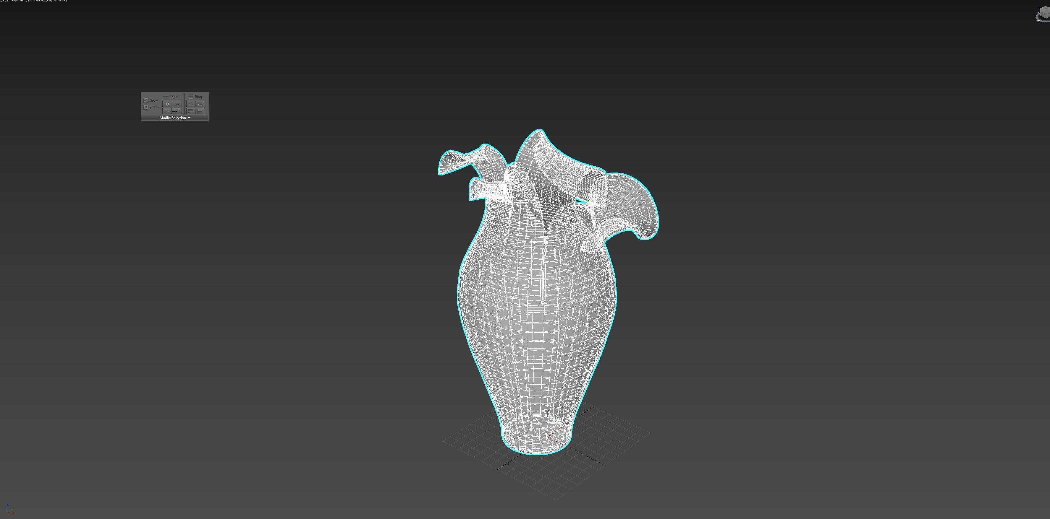 Broken vase 3D model_5