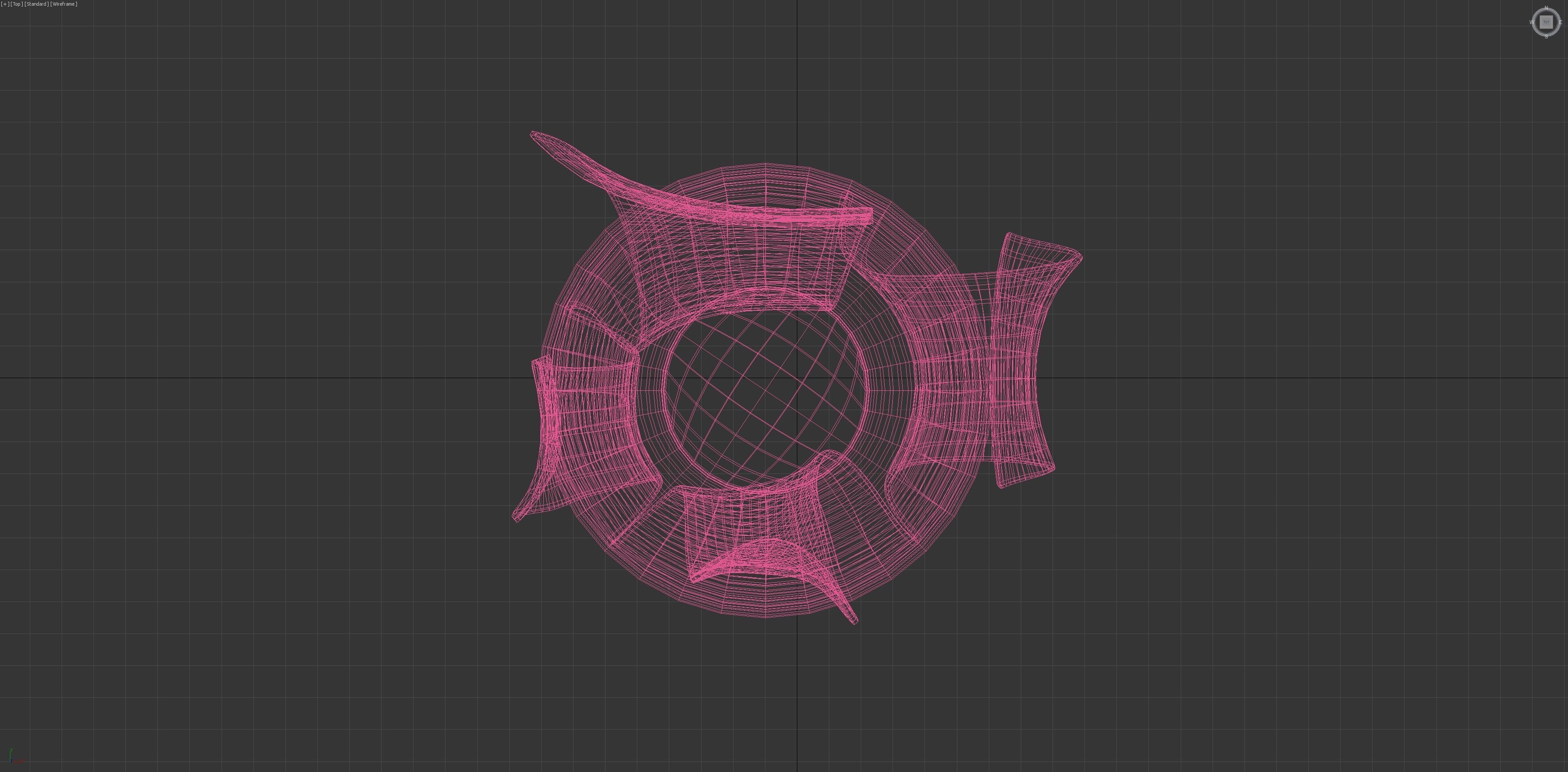 Broken vase 3D model_6