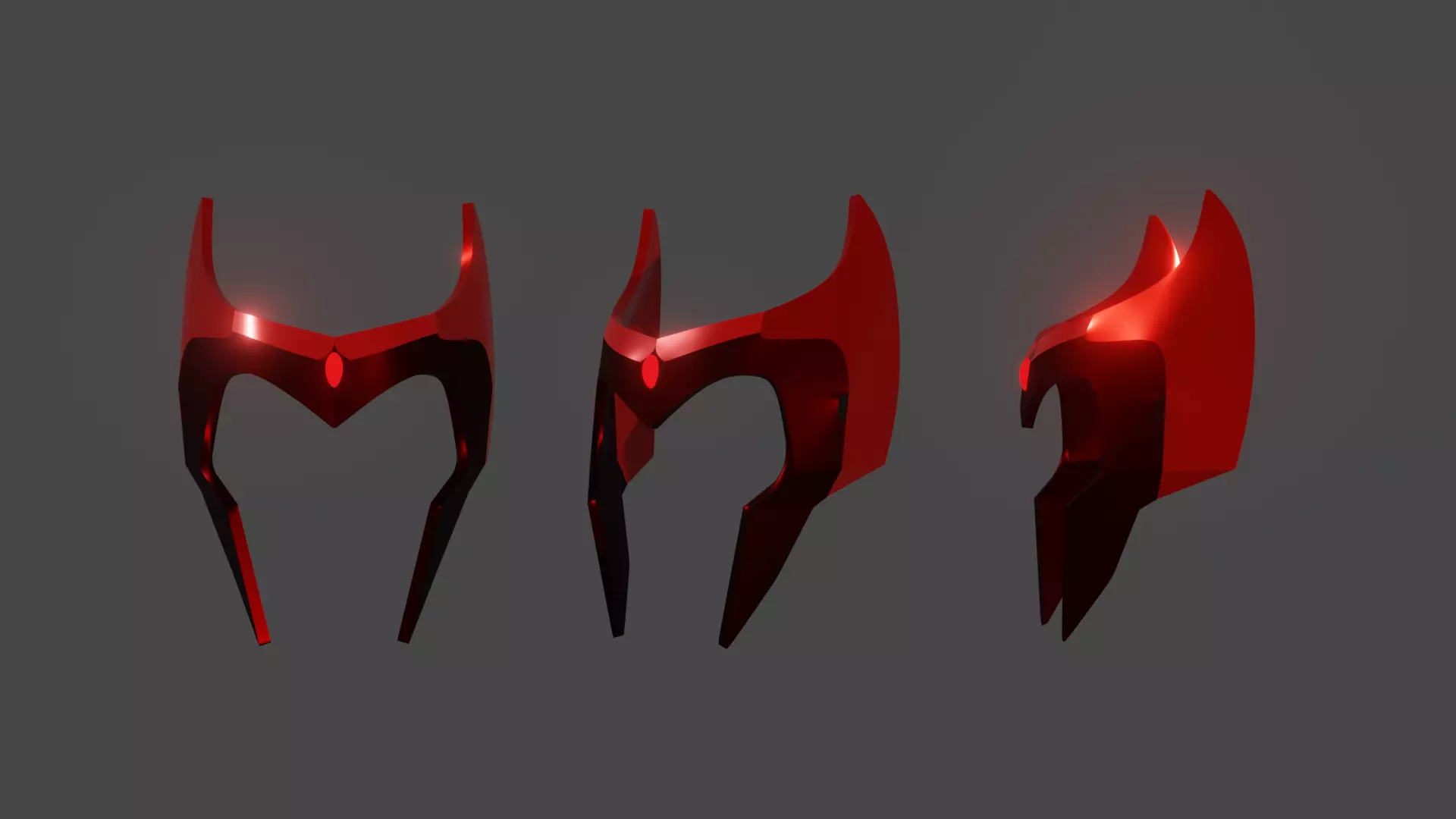 Scarlet Witch Headpiece 3D print model_0