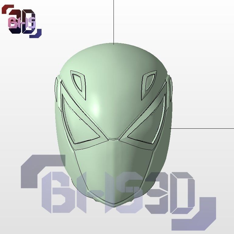 Spiderman helmet 3D print model_5