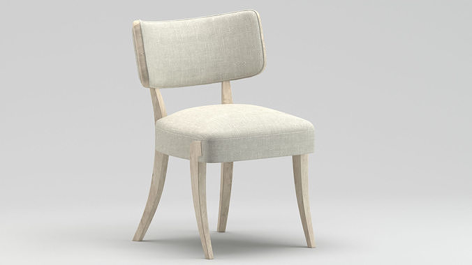 Baker Grande Aegean Chair 3D model 4