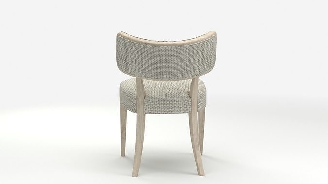 Baker Grande Aegean Chair 3D model 7