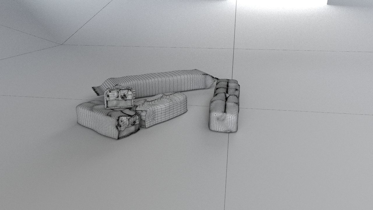 Snickers chocolate with nuts 3D model 3D model_51