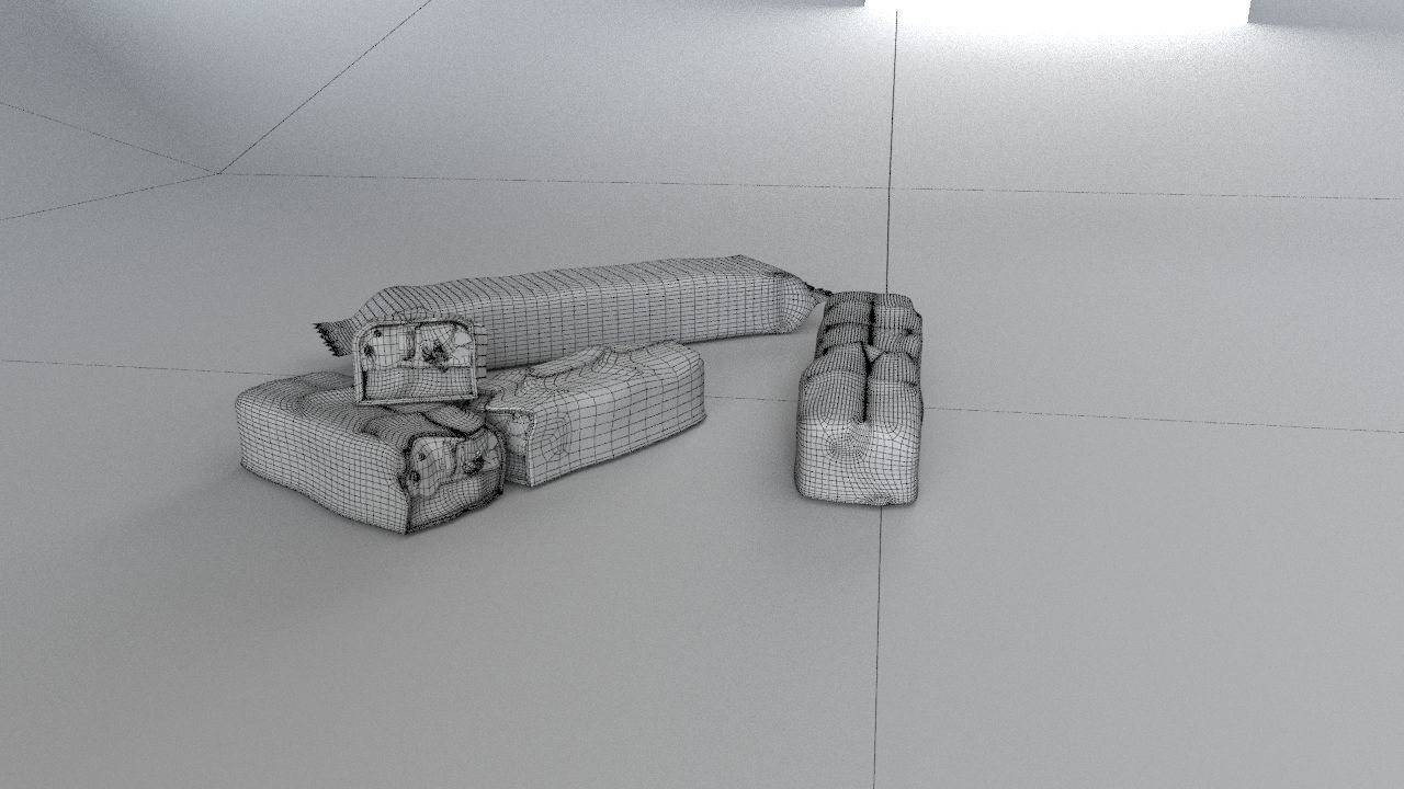 Snickers chocolate with nuts 3D model 3D model_49