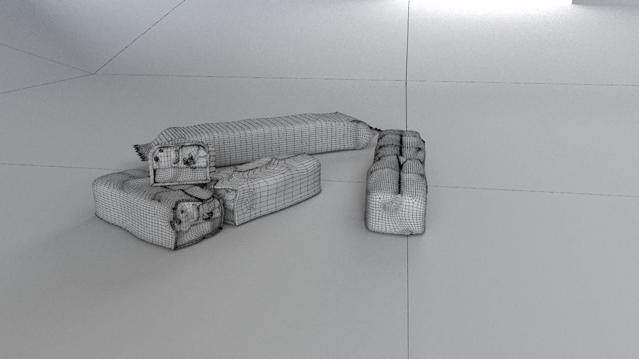 Snickers chocolate with nuts 3D model 3D model_48