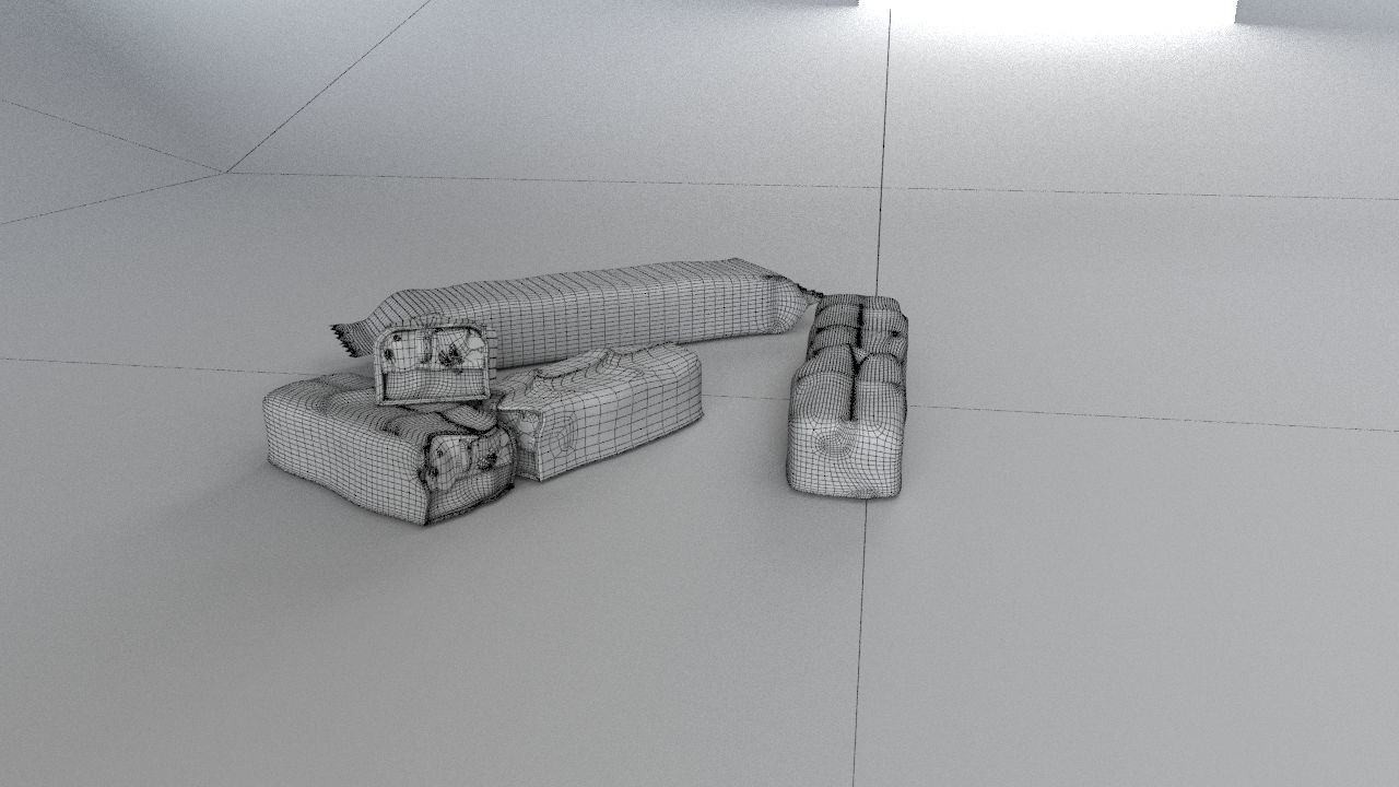 Snickers chocolate with nuts 3D model 3D model_50