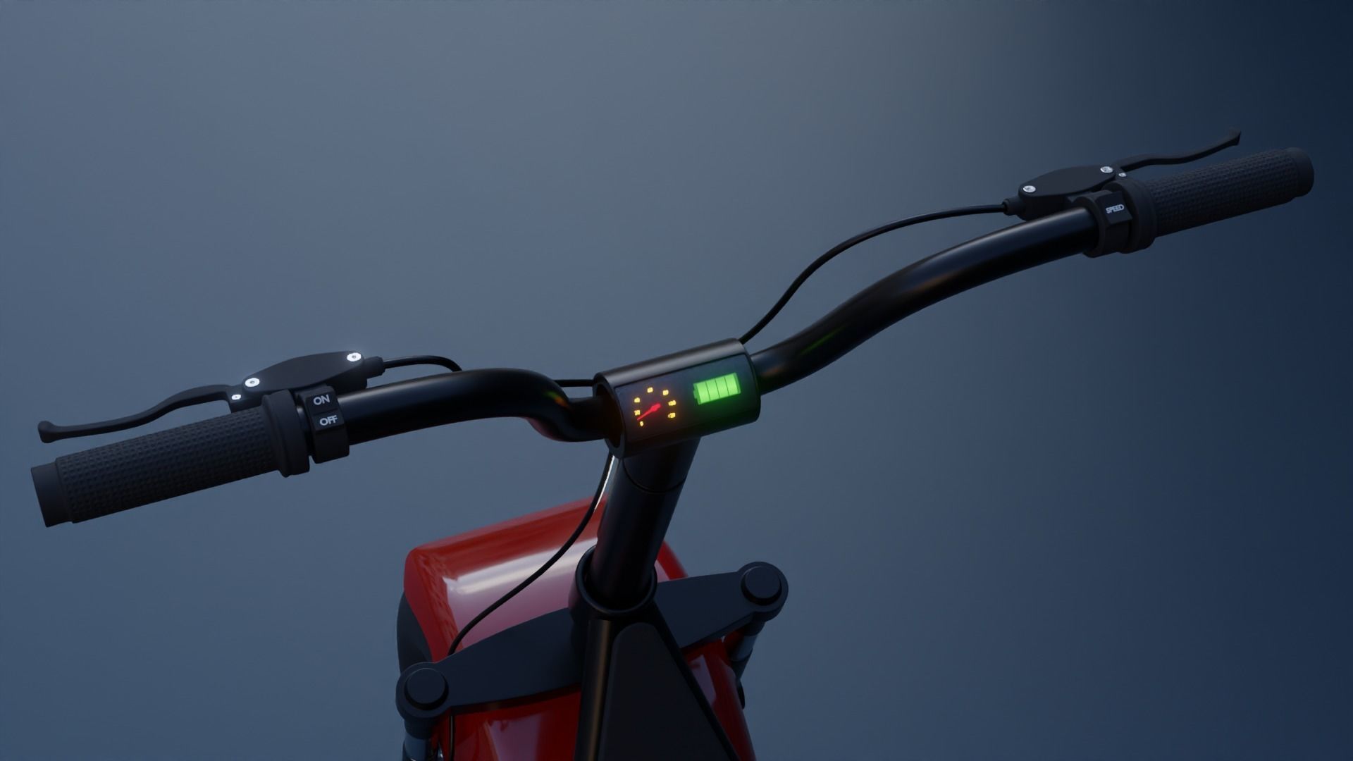 Electrical Scooter 3D model_7