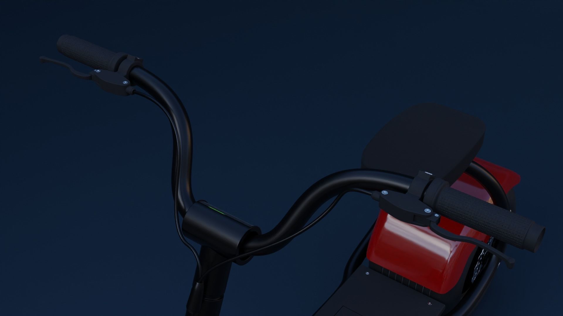 Electrical Scooter 3D model_6