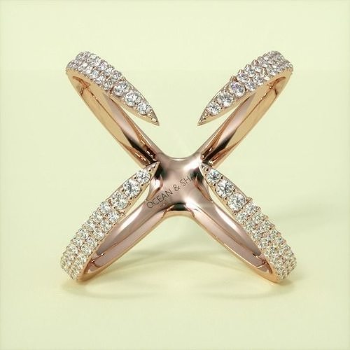 fantasy ring  3D print model 3D print model