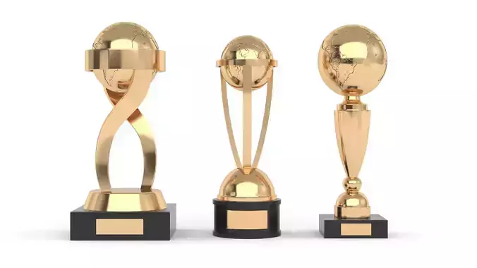 Cups Trophy 3D model Cups Trophy 3D model