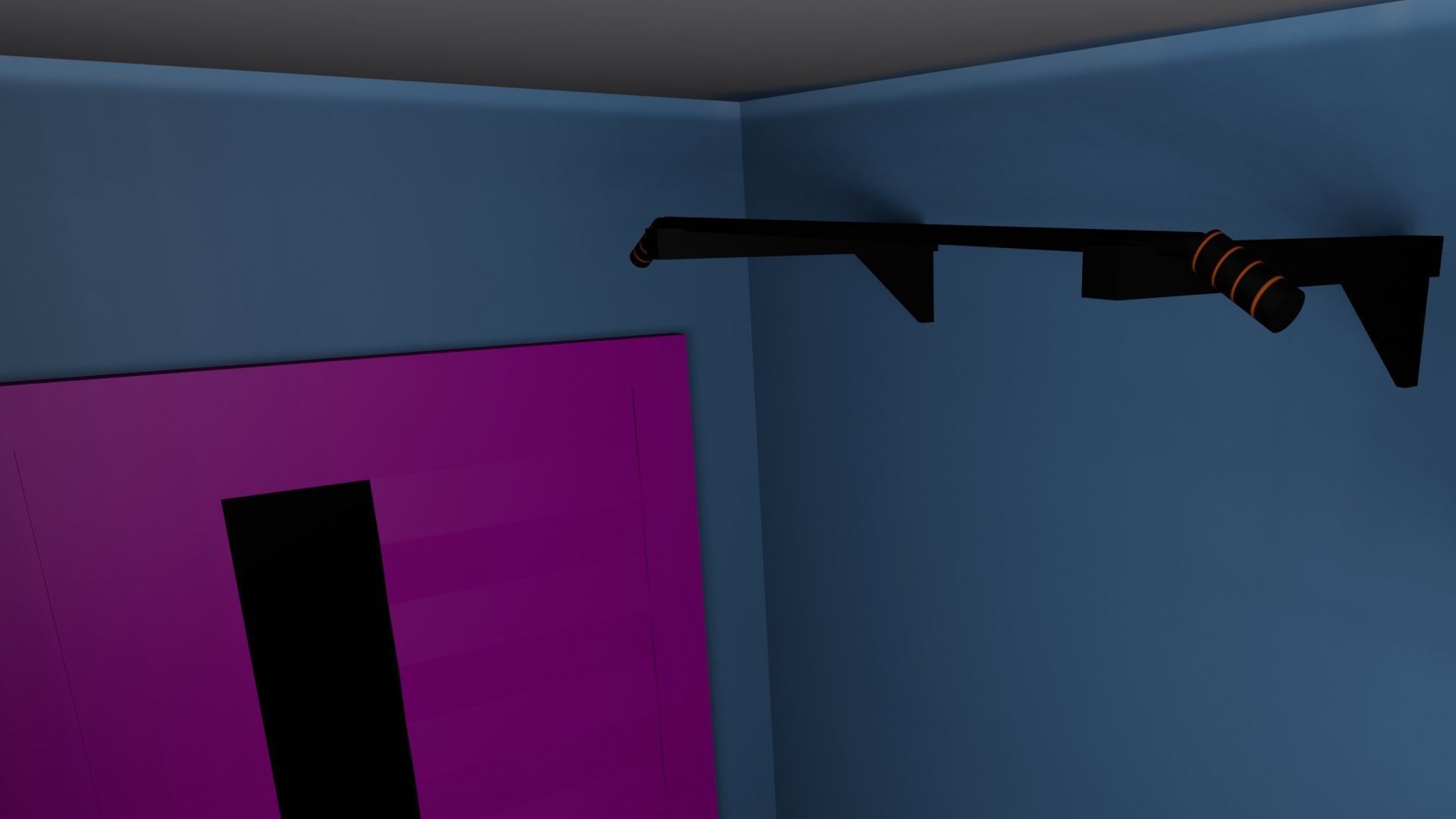  teenager room 3D model_2