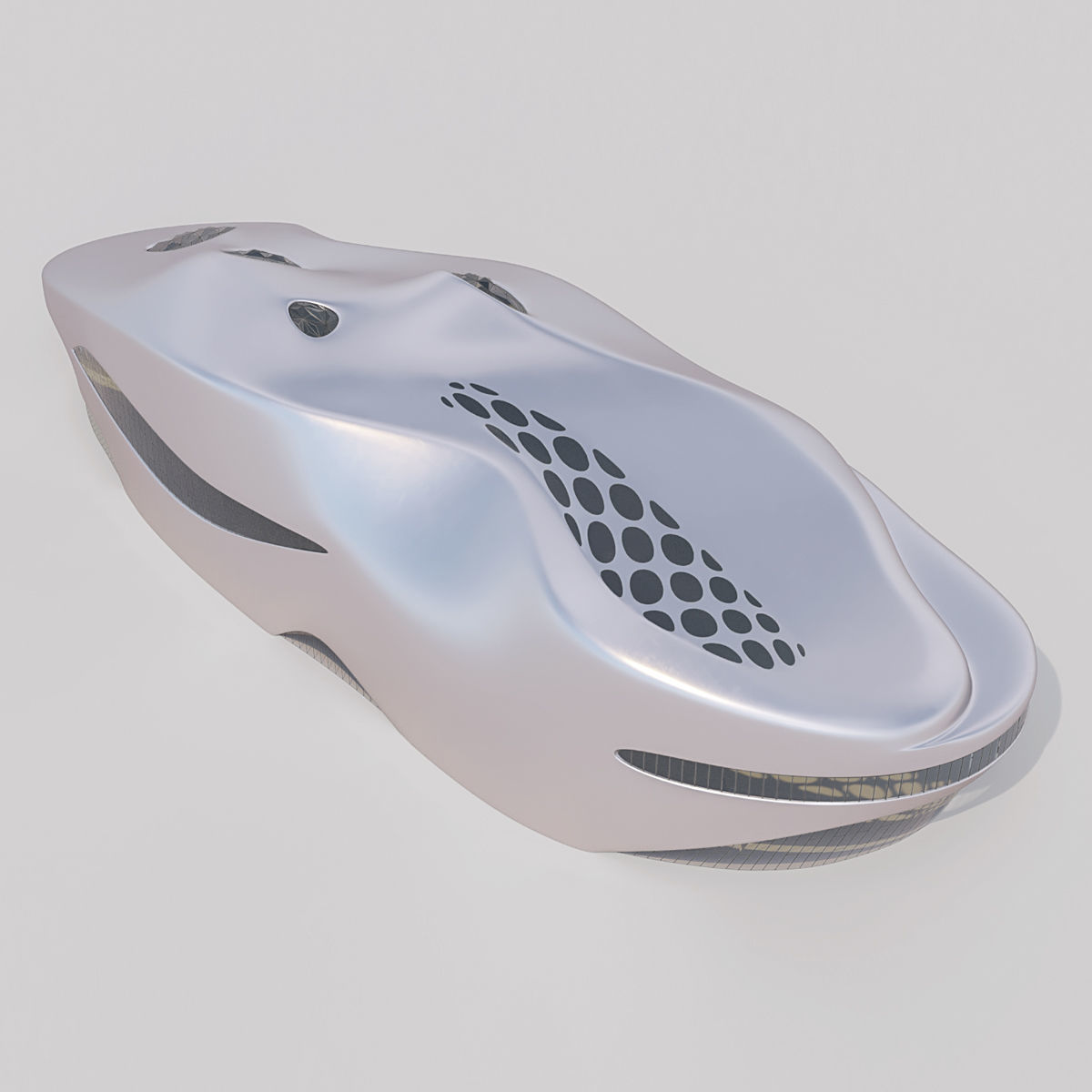 Futuristic building 29 3D model_3