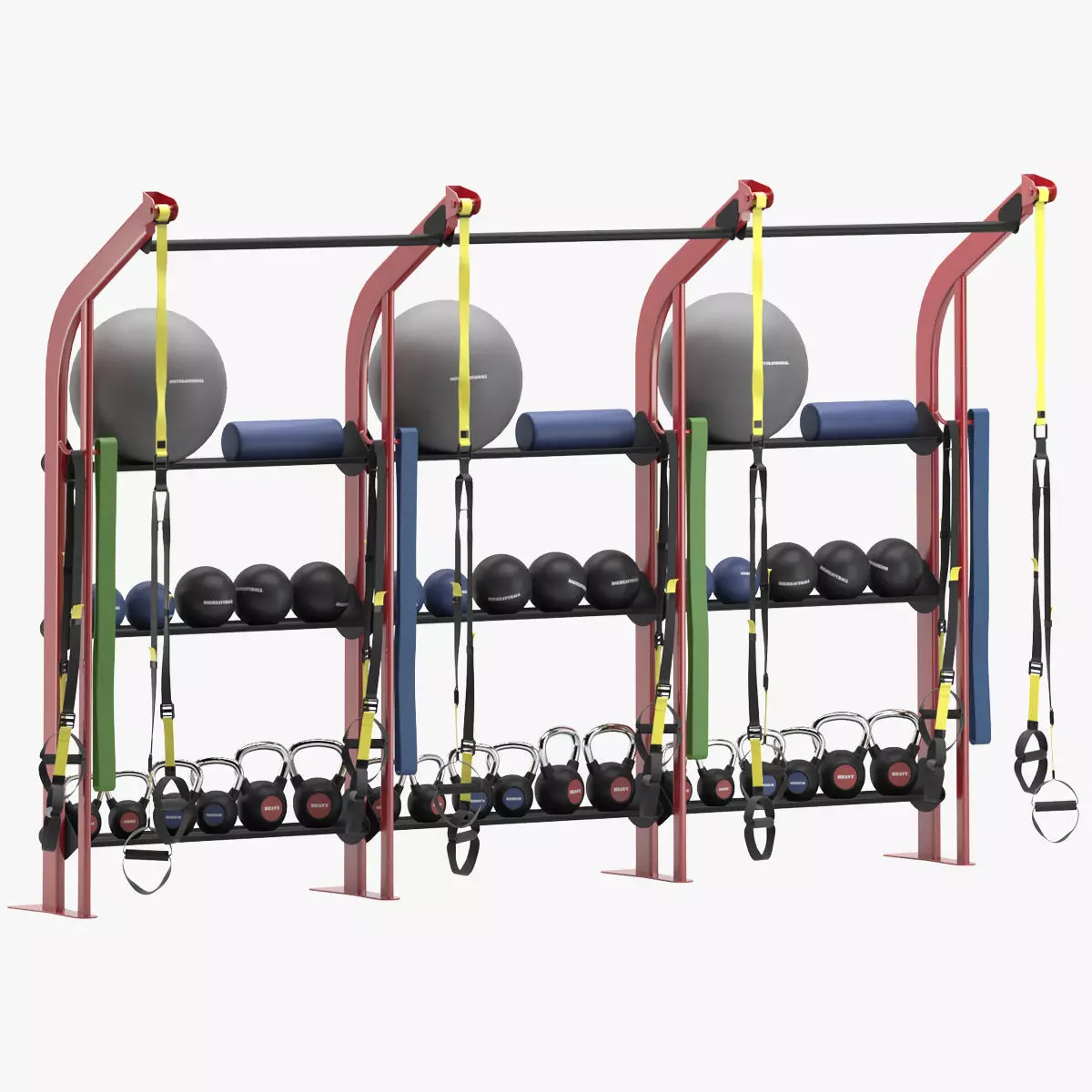 Gym LIFEFITNESS S2 - CORE 3D model