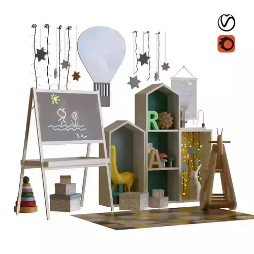 Children decor set 002