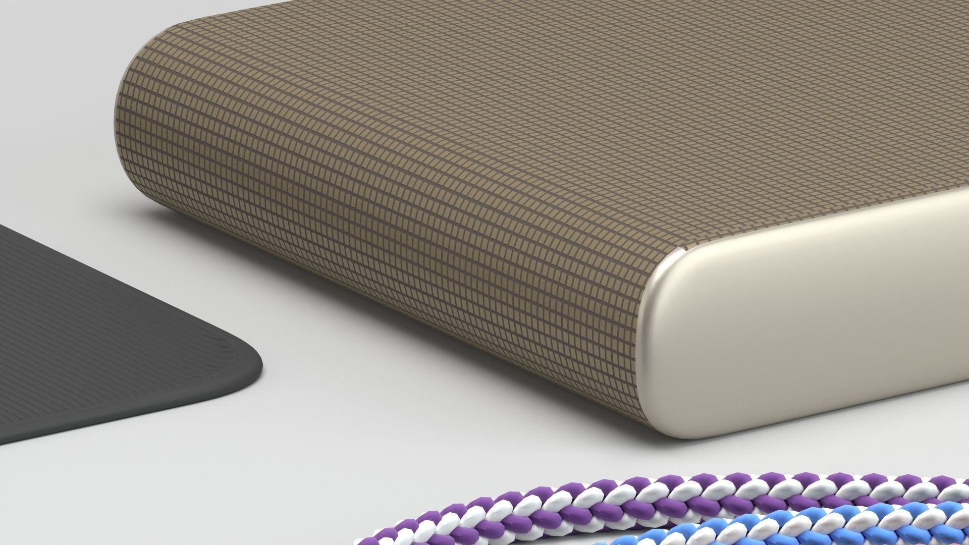 Gym Peripherial Equipment 3D model_4