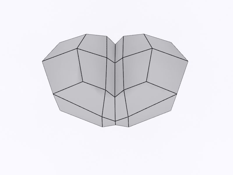 Simple Heart 3d model 3D model_7