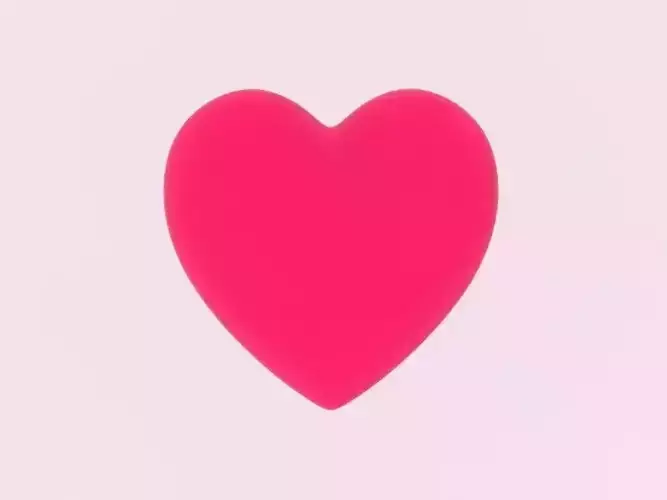 Simple Heart 3d model