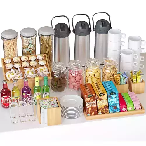 SweetsTable set of containers