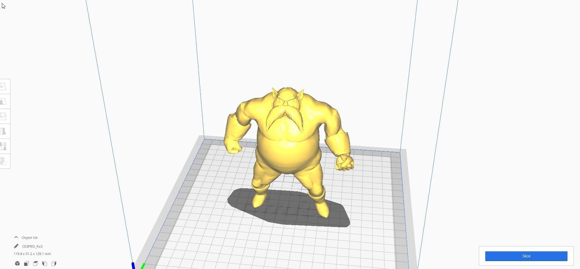 Toppo 3D Model old man with beard 3D print model_2