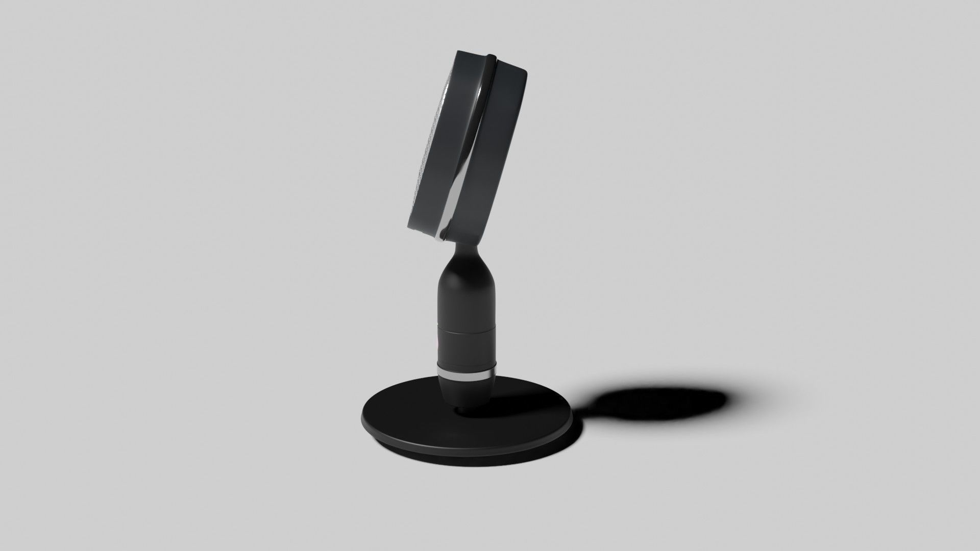 microphone toothbrush 3D model_1