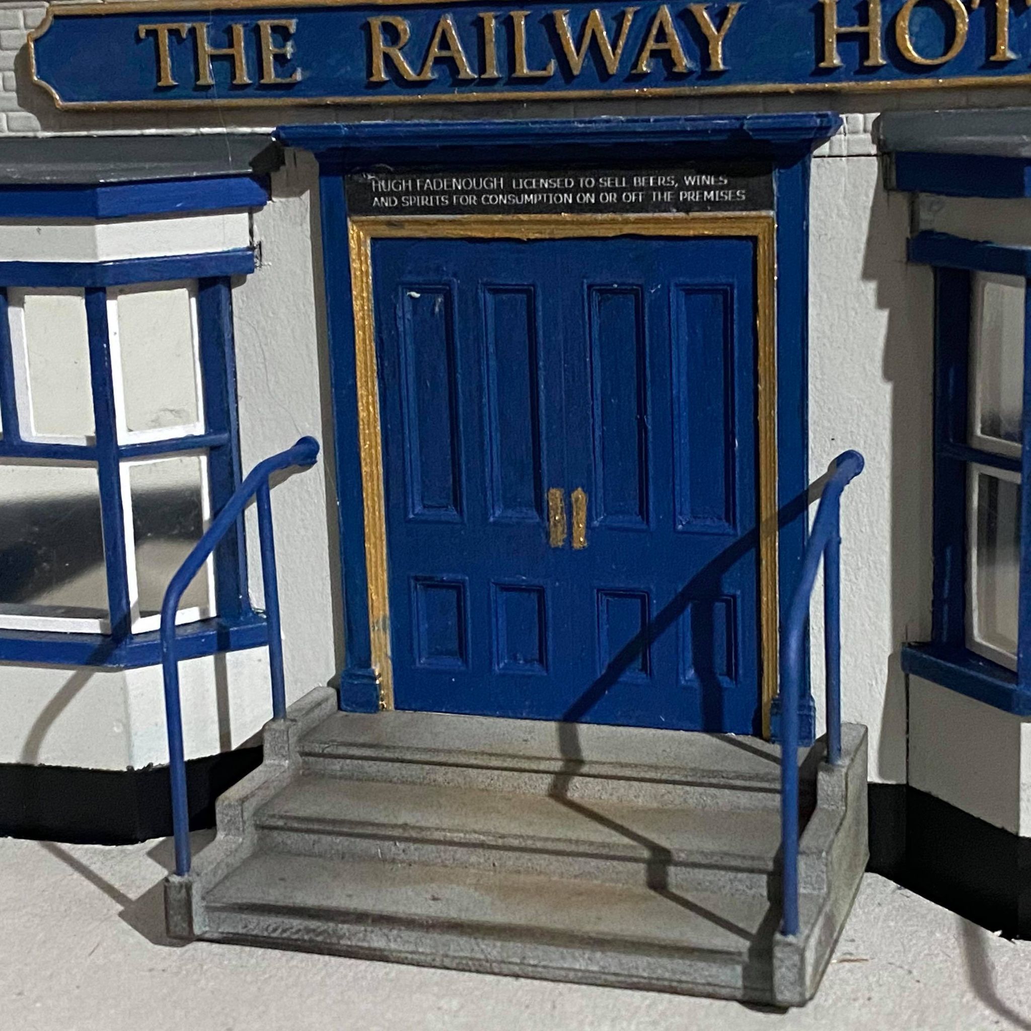 STEPS AND HANDRAILS 7MM SCALE O GAUGE MODEL RAILWAY 3D model_1