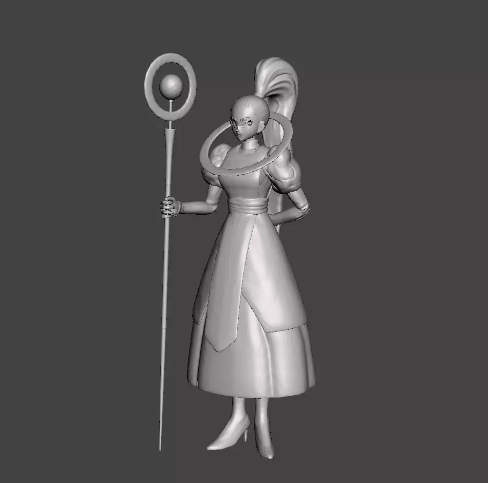 Angel of Universe 6 Vados 3D Model 3D print model