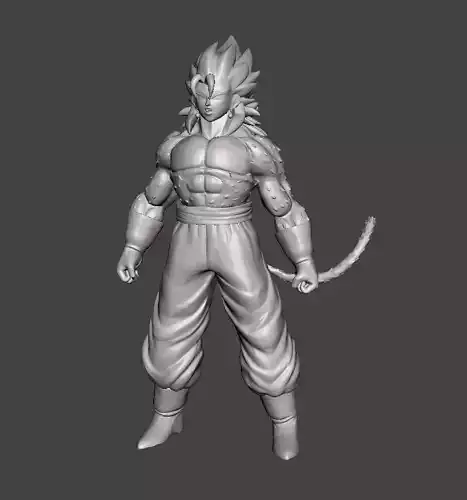 Vegito SSJ4 3D Model