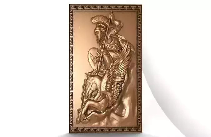 Perseus on Pegasus CNC 3D print model