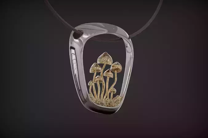 Mushroom Pendants