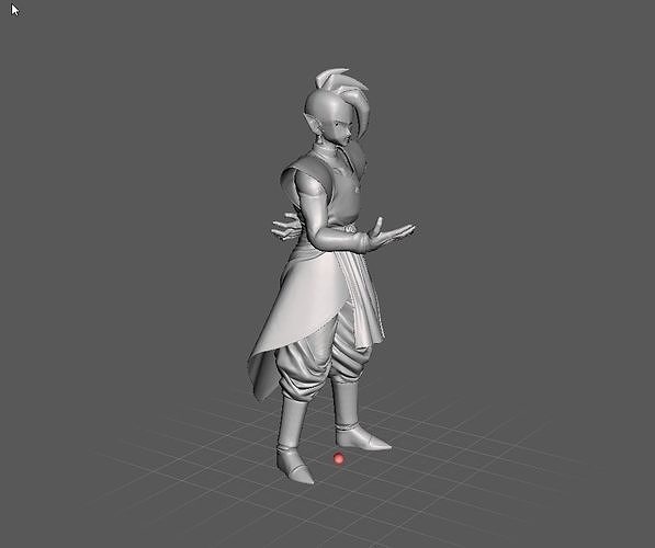 Zamasu 3D Model dragon ball character 3D print model