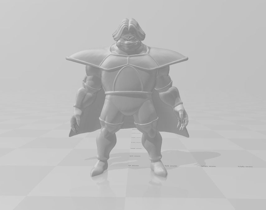 Zarbon monster form 3D Model 3D print model_2