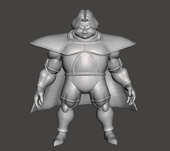Zarbon monster form 3D Model 3D print model