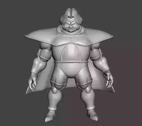 Zarbon monster form 3D Model