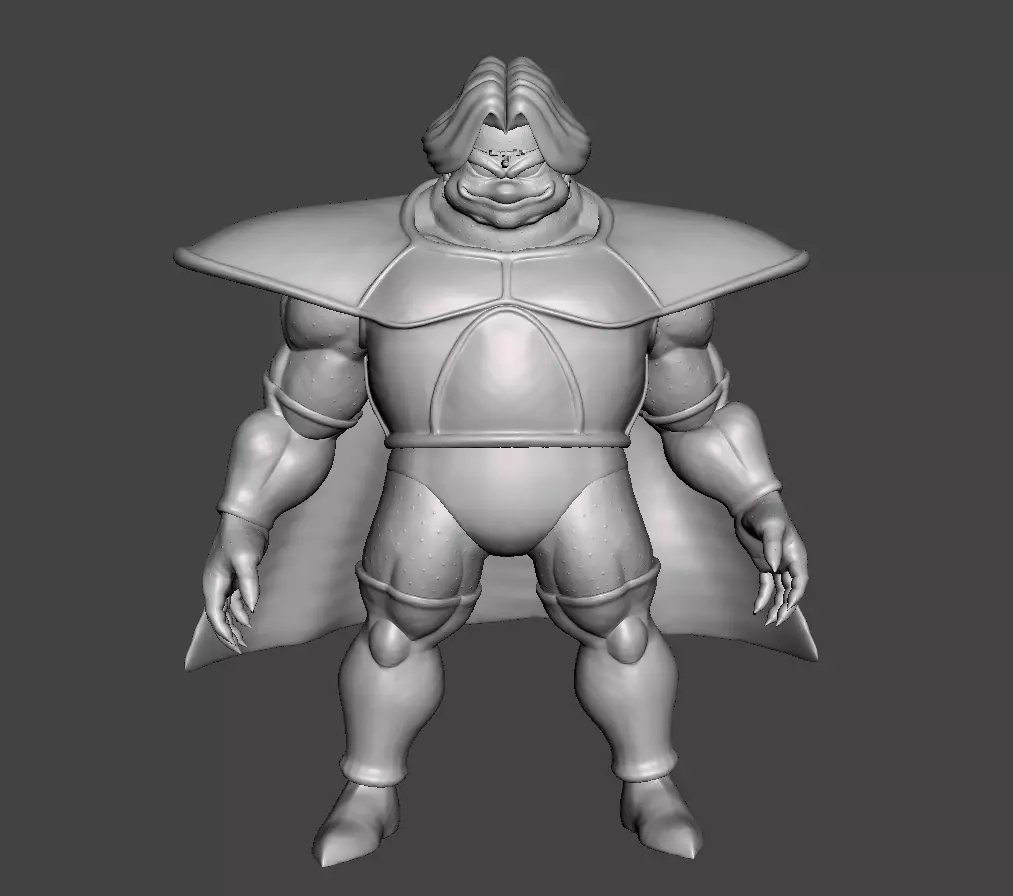 Zarbon monster form 3D Model 3D print model_0