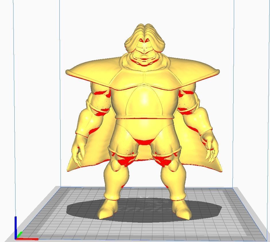 Zarbon monster form 3D Model 3D print model_1