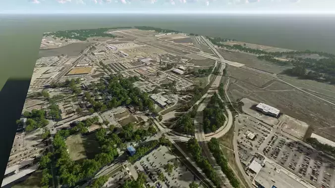 Chambers Field - NAS Norfolk 3D model