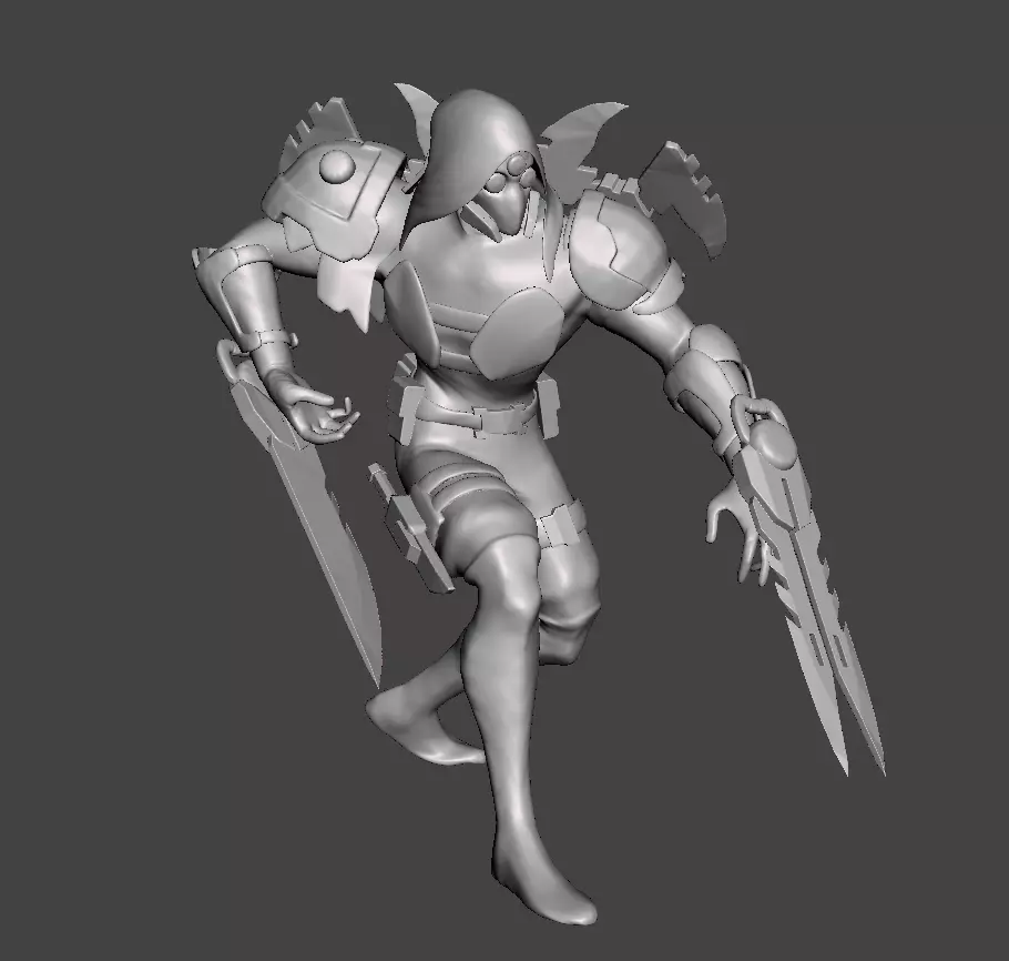 Psyops Zed 3D Model 3D print model_0