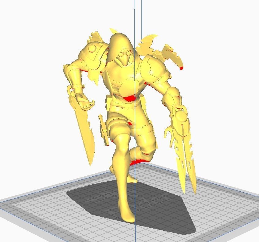 Psyops Zed 3D Model 3D print model_2