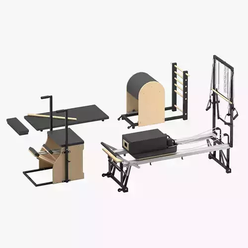 MERRITHEW PILATES EQUIPMENT 3D model